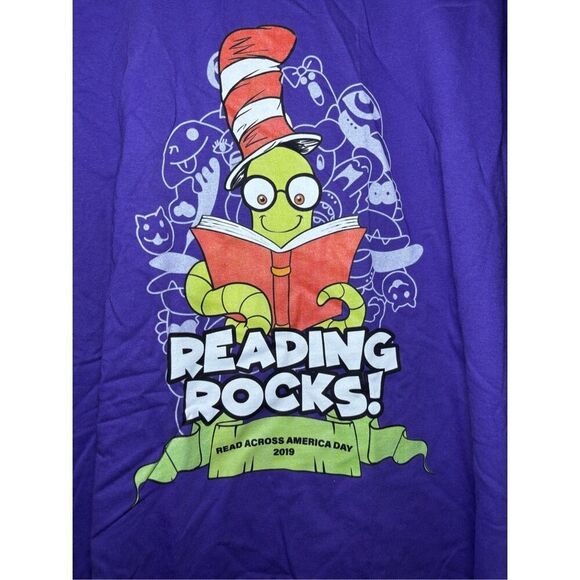 Reading Rocks T-shirt size 4XL - Picture 2 of 2